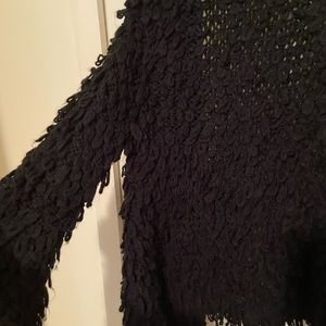 Oversized Cardigan- loop knit